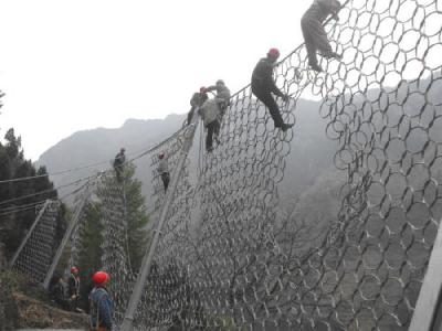 喀什地区环形边坡防护网