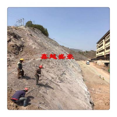 阿勒泰边坡防护网施工案例