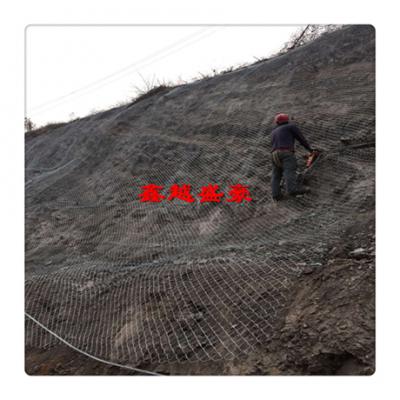 阿勒泰边坡防护网施工案例